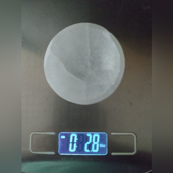 ☯️ Ammonite Shell BowL ✨CrAZy AGaTe MiNi PuFF Heart ✨Selenite ChiP CRYSTAL BoWL - Picture 9 of 10